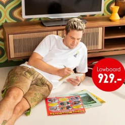 Kave Home TV-Lowboard Elan