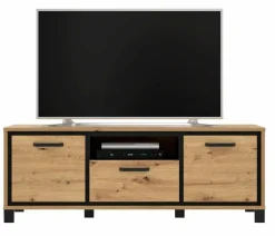 Hot FORTE TV-Lowboard Farida Eiche