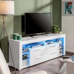 Best Stolkom TV-Lowboard Goal 3 Weiß