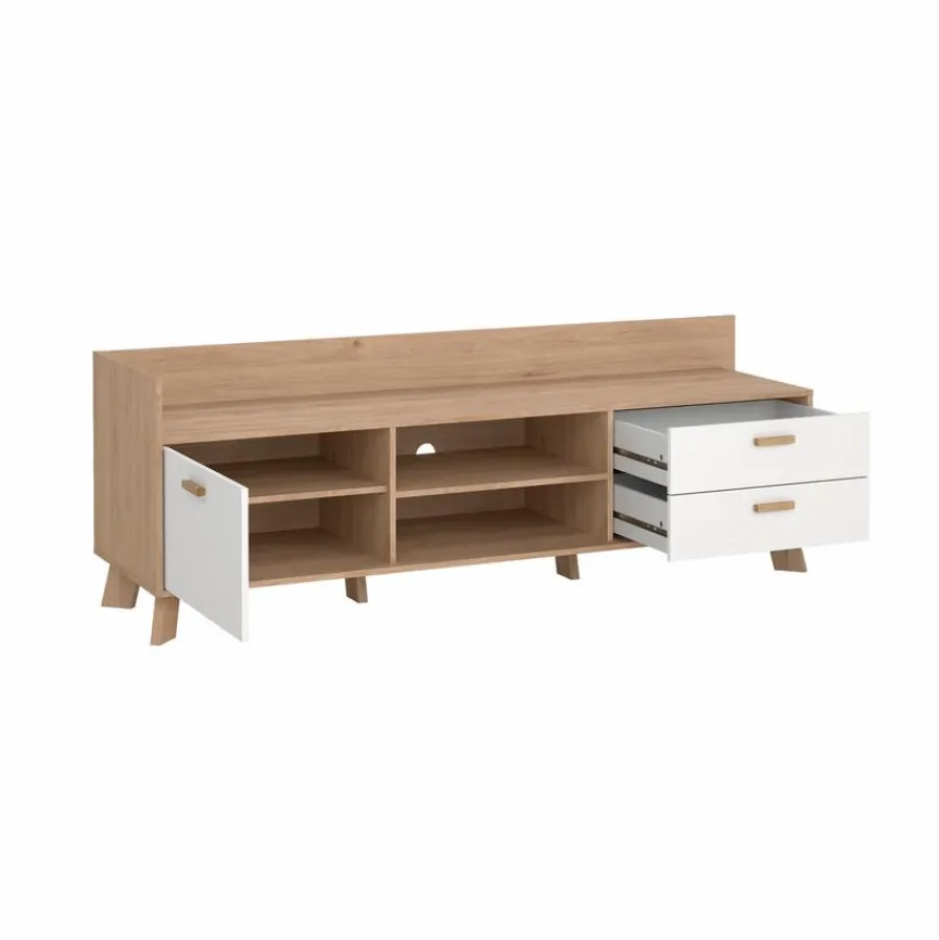 Clearance Tvilum TV-Lowboard Ikast Eiche