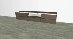 Musterring TV-Lowboard Kara-Frame