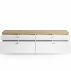 Best set one by Musterring TV-Lowboard Lancaster Weiß