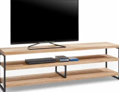 Clearance MAISON TV-Lowboard Milwaukee Eiche