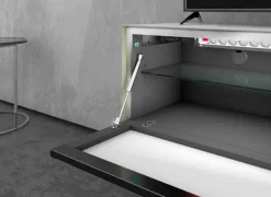 Discount Munari TV-Lowboard Moma Weiß