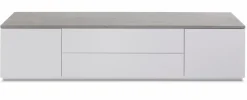 Clearance Composad TV-Lowboard Privilegio Weiß