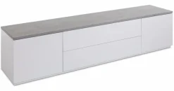 Clearance Composad TV-Lowboard Privilegio Weiß