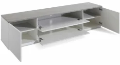 Clearance Composad TV-Lowboard Privilegio Weiß