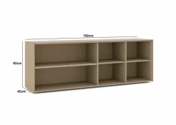 set one by Musterring TV-Lowboard Reno Taupe