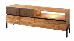 Hot WOLFMÖBEL TV-Lowboard Root 1500 Akazie