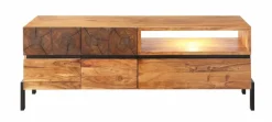 Hot WOLFMÖBEL TV-Lowboard Root 1500 Akazie