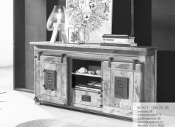 Outlet G+K TV-Lowboard Ruston Antik