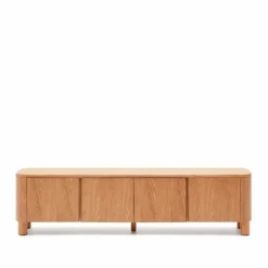 Discount Kave Home TV-Lowboard Salaya Eiche