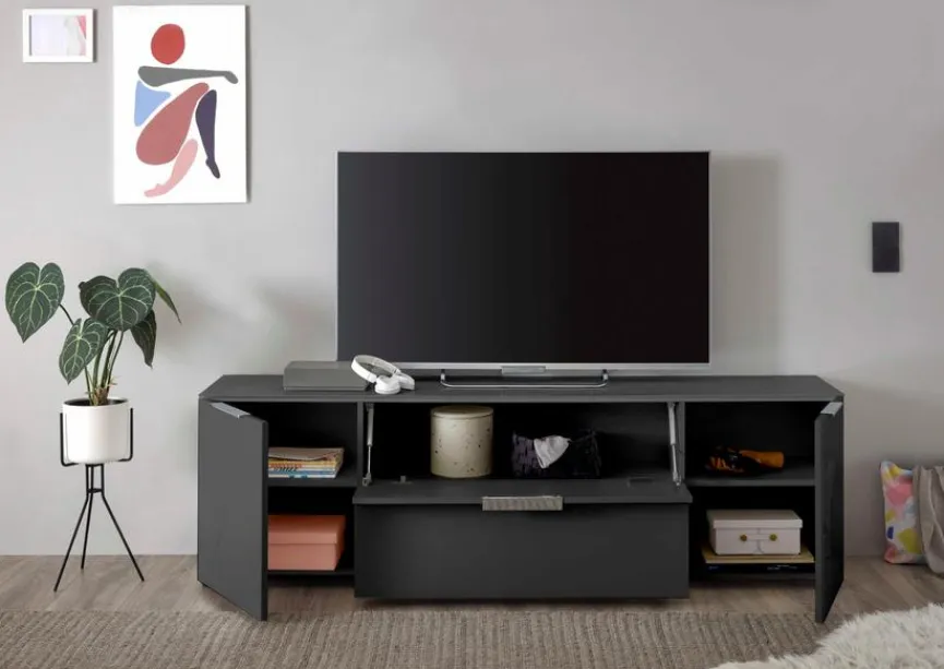 Online TV-Lowboard Santorin Anthrazit