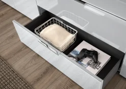 Hot TV-Lowboard Santorin Weiß