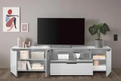 Hot TV-Lowboard Santorin Weiß