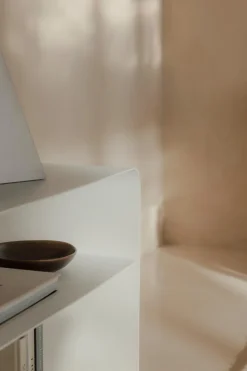 Best Metallbude TV-Lowboard Tavir Weiß