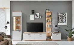 New IDEAL Wohnen TV-Unterteil Basset Weiß