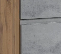 Outlet Held-Möbel Unterschrank Monza Eiche / Beton