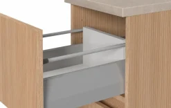 New Held-Möbel Unterschrank Rosario Eiche hell