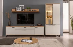 Hot Nehl Vitrine Cassano Weiß