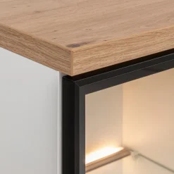 New Nehl Vitrine Cassano Weiß