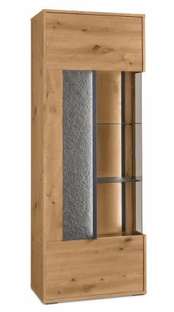 Sale set one by Musterring Vitrine Deltona Eiche Artisan