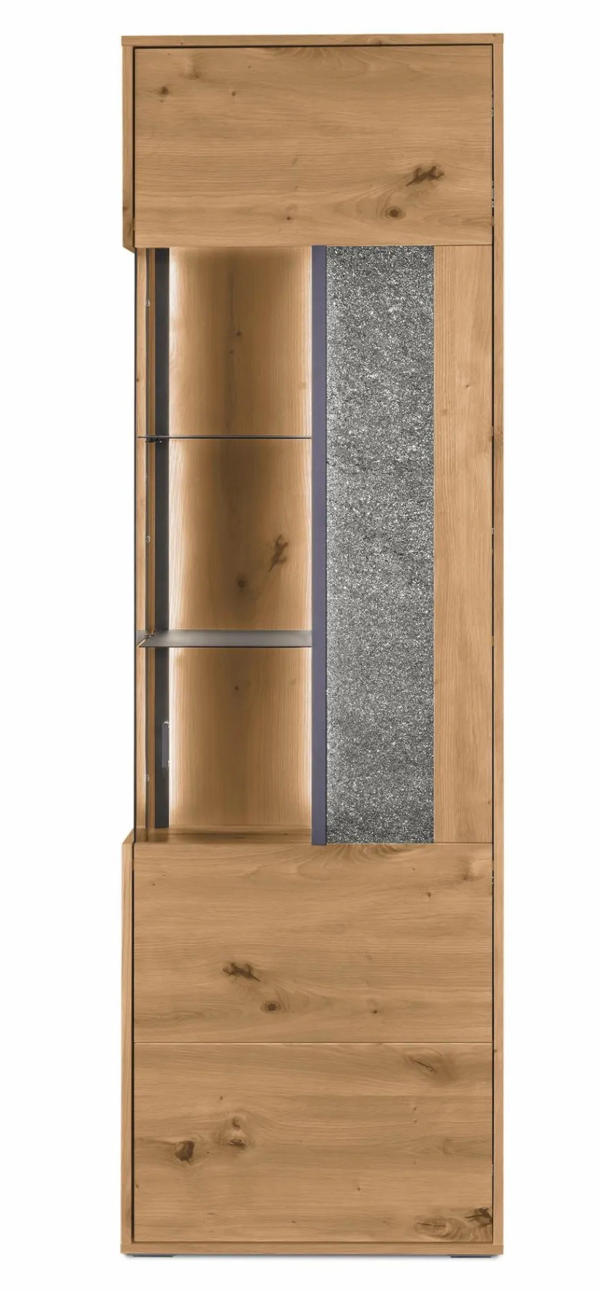 Online set one by Musterring Vitrine Deltona Eiche Artisan