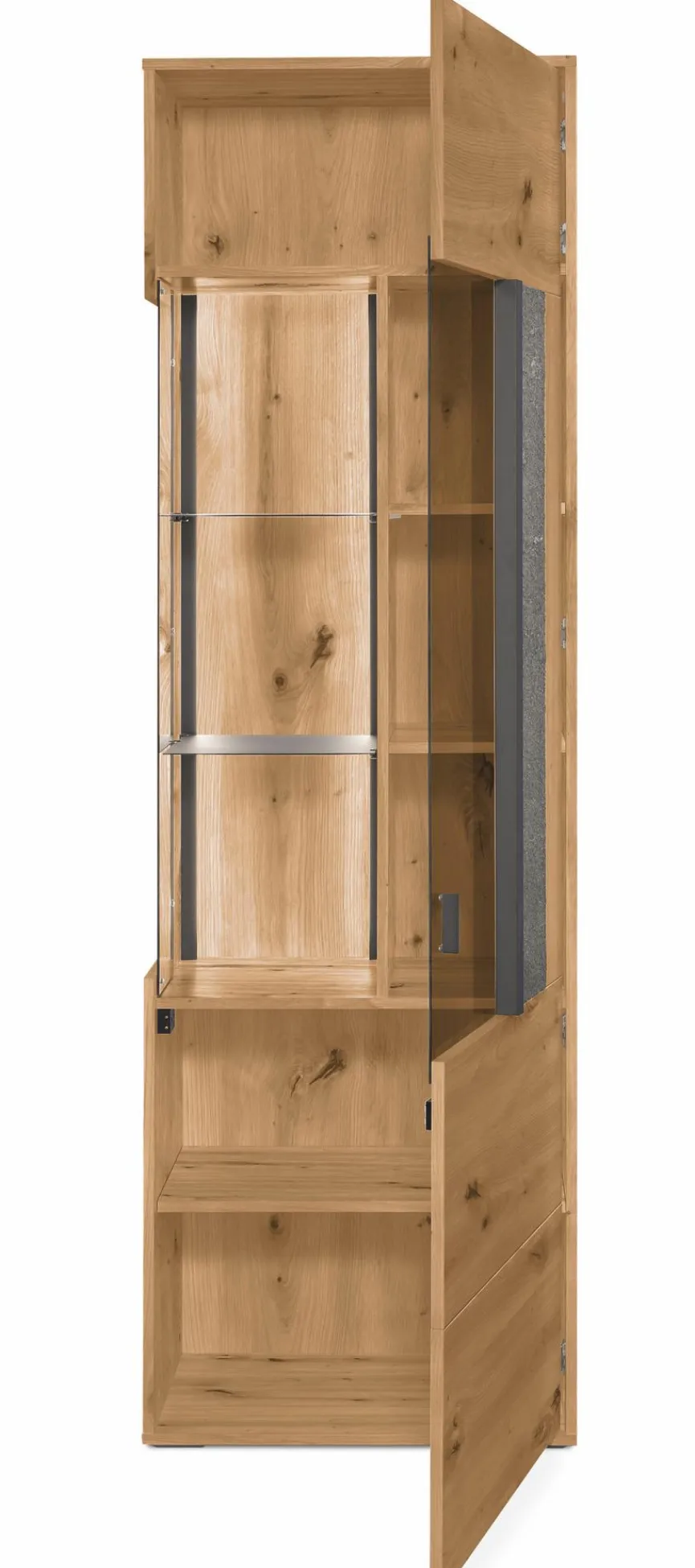 Online set one by Musterring Vitrine Deltona Eiche Artisan