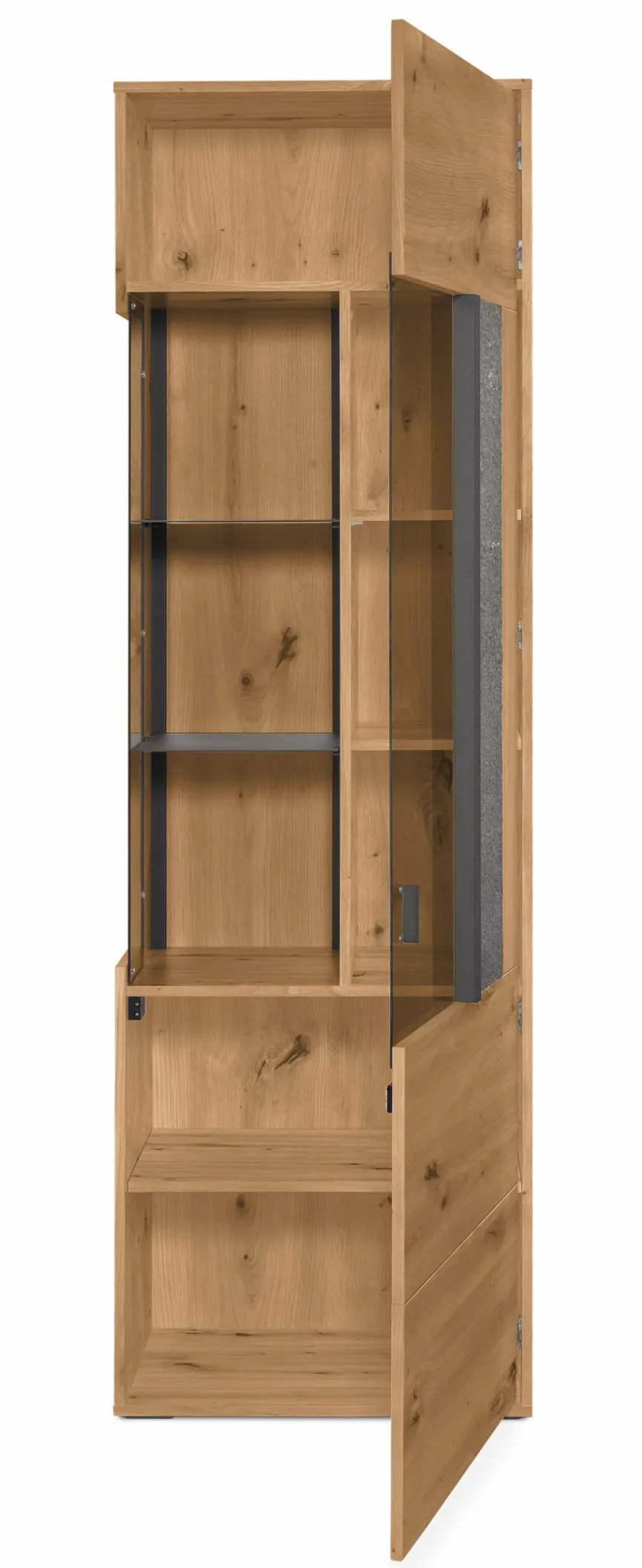 Online set one by Musterring Vitrine Deltona Eiche Artisan