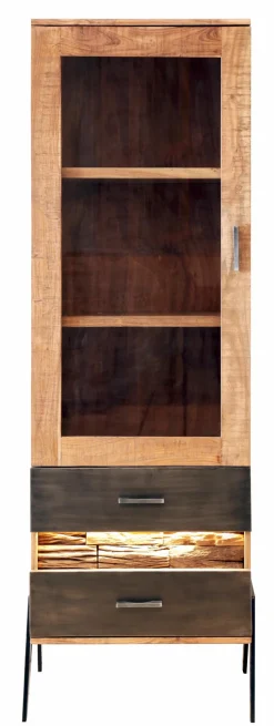 Hot WOLFMÖBEL Vitrine Hudson Akazie