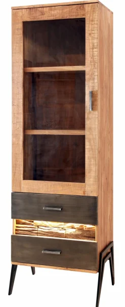 Hot WOLFMÖBEL Vitrine Hudson Akazie