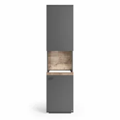 Discount set one by Musterring Vitrine Lancaster Grau