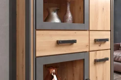 Outlet trendteam Vitrine Mia Artisan-Eiche