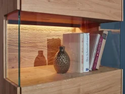 Outlet G+K Vitrine Missouri Wildeiche