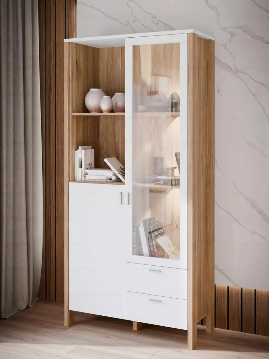 Discount FORTE Vitrine Saitama Hellgrau