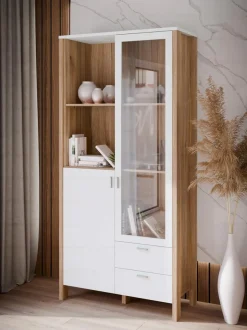 Discount FORTE Vitrine Saitama Hellgrau