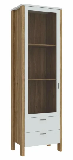 FORTE Vitrine Saitama Hellgrau