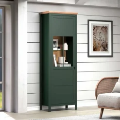 Sale trendteam Vitrine Stanton Tannengrün