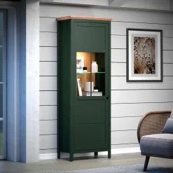 Sale trendteam Vitrine Stanton Tannengrün