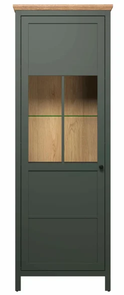Sale trendteam Vitrine Stanton Tannengrün