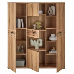 Discount set one by Musterring Vitrine Tempe Eiche