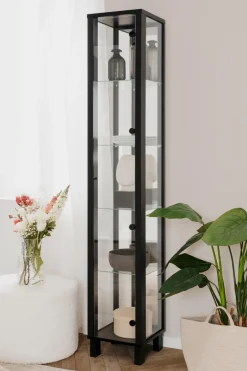 Vitrine Albi Schwarz