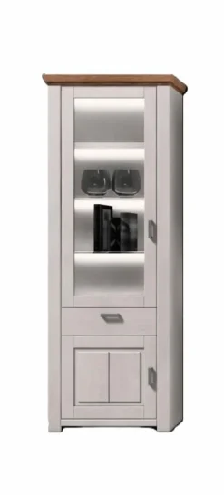 Hot decodom Vitrine Amrum Weiß