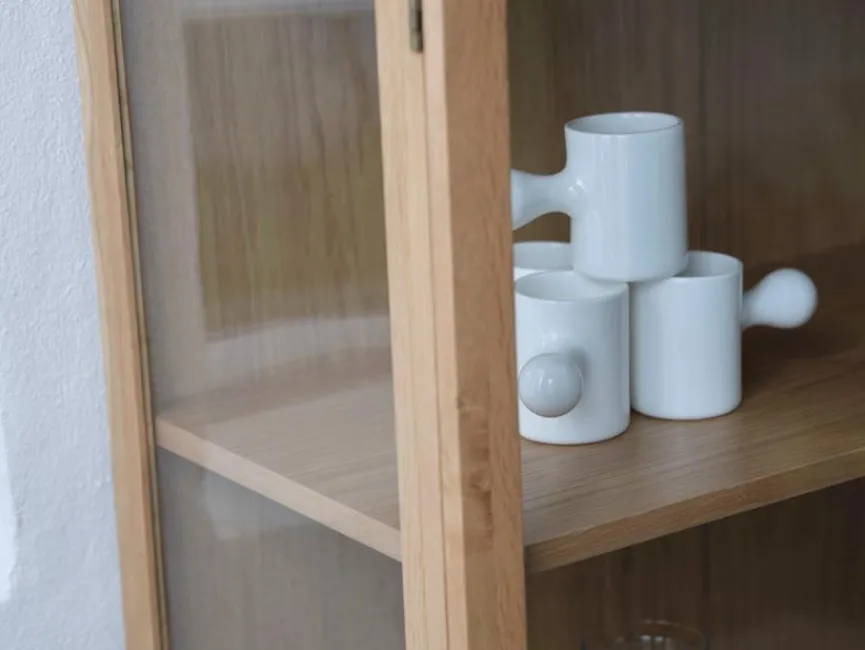 Best DAHEIM Vitrine Elba Eiche