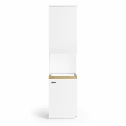 Clearance set one by Musterring Vitrine Lancaster Weiß