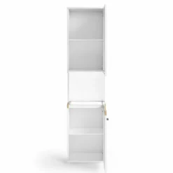 Clearance set one by Musterring Vitrine Lancaster Weiß