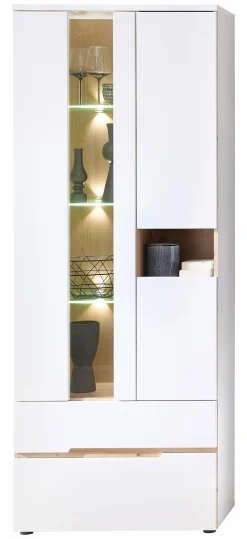 Best Innostyle Vitrine Memphis Weiß