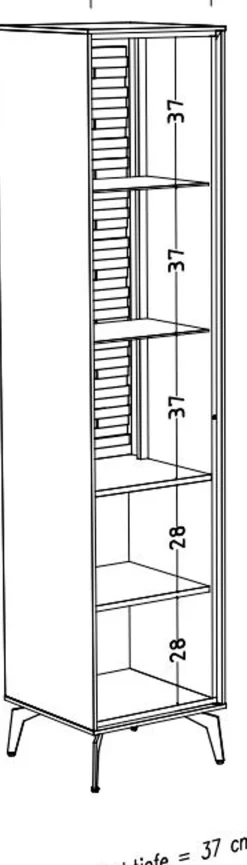 Mäusbacher Vitrine Meran