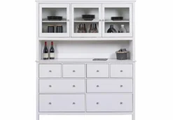 Hot Inter Link Vitrinenaufsatz Chilly Weiß