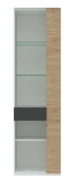 Röhr Vitrinenschrank Clip Weiß